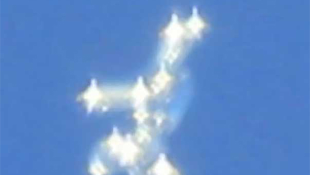 Were Angelic Beings Filmed Flying Over Italy?