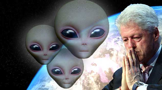 Is Bill Clinton Lying About Aliens?