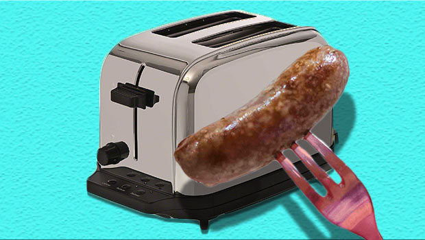 Man Gets Penis Stuck In Toaster!