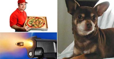 Dog Reportedly Shoots Pizza Delivery Driver