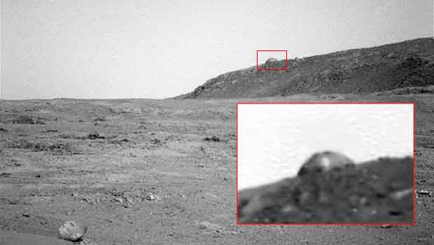 NASA Rover Finds Mysterious Dome on Mars