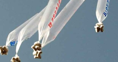 North Korea Sends Poop-Filled Balloons Into South Korea