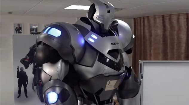Chinese Company Produces Real Life Ironman Suit