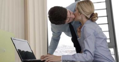 Female Workers Forced to Kiss Their Boss Everyday before Work