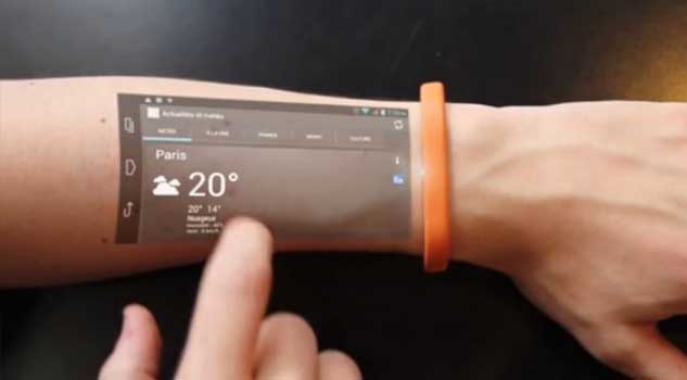 This Wearable Turns Your Skin into a Touchscreen
