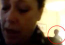 Creepy Figure Appears in Video Chat Footage