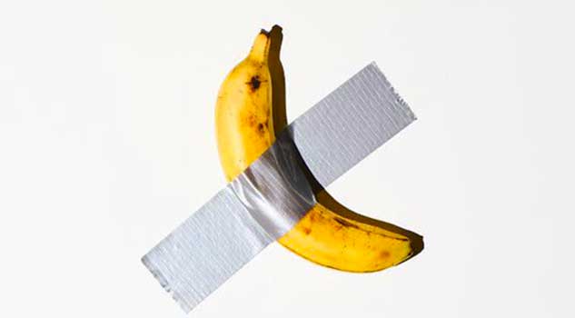 Banana Duct-Taped to Wall Sells for $120,000 at Miami Art Event